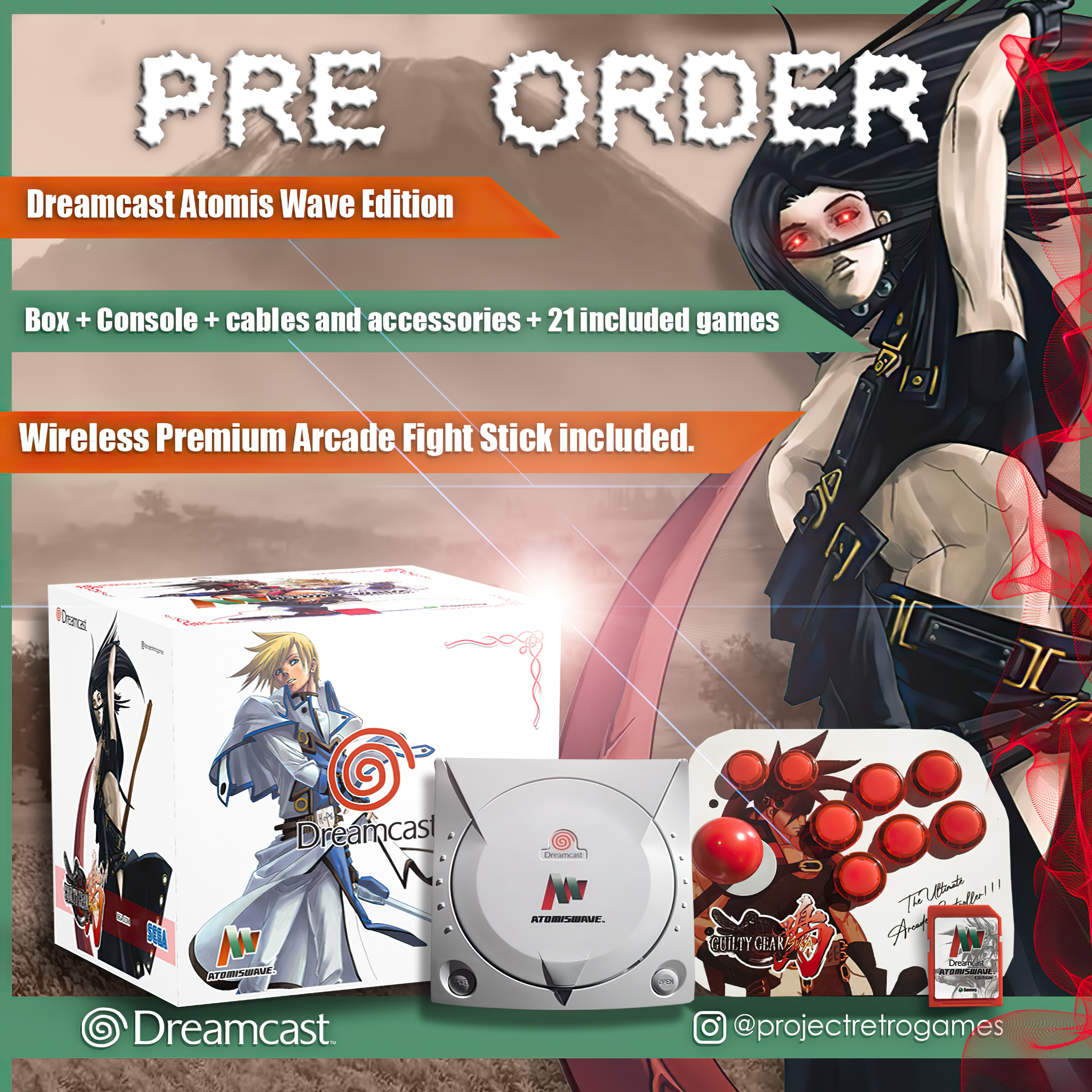 DREAMCAST ATOMISWAVE EDITION | Project retro games