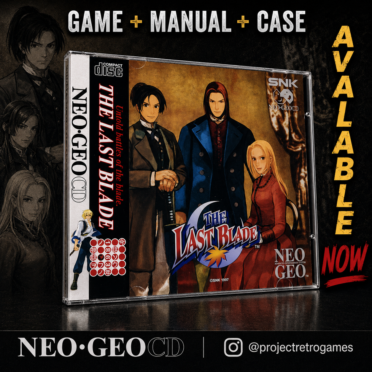The Last Blade Neo Geo CD | Project retro games