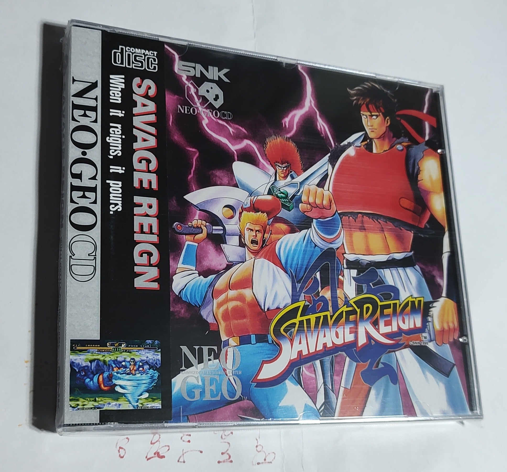 SAVAGE REIGN (NEO GEO CD) | Project retro games