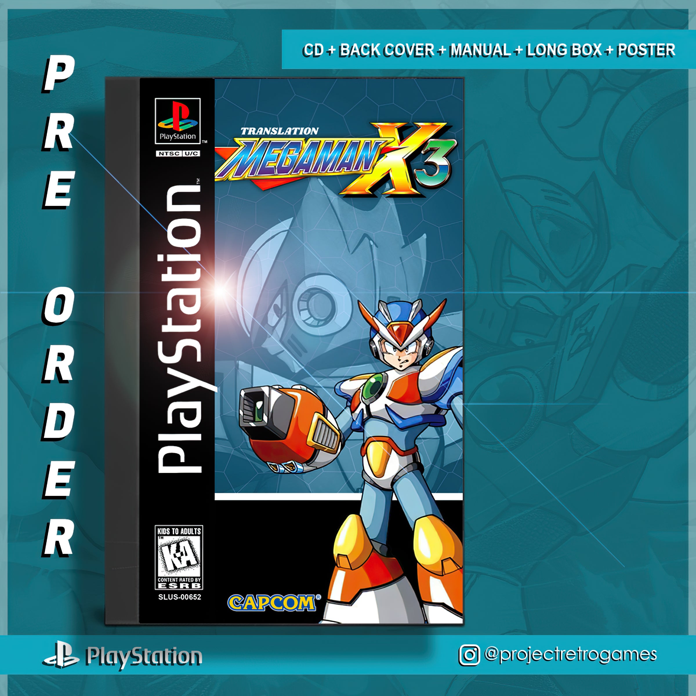 Mega Man X3 (NTSC plus Japanese OP/ED | Project retro games