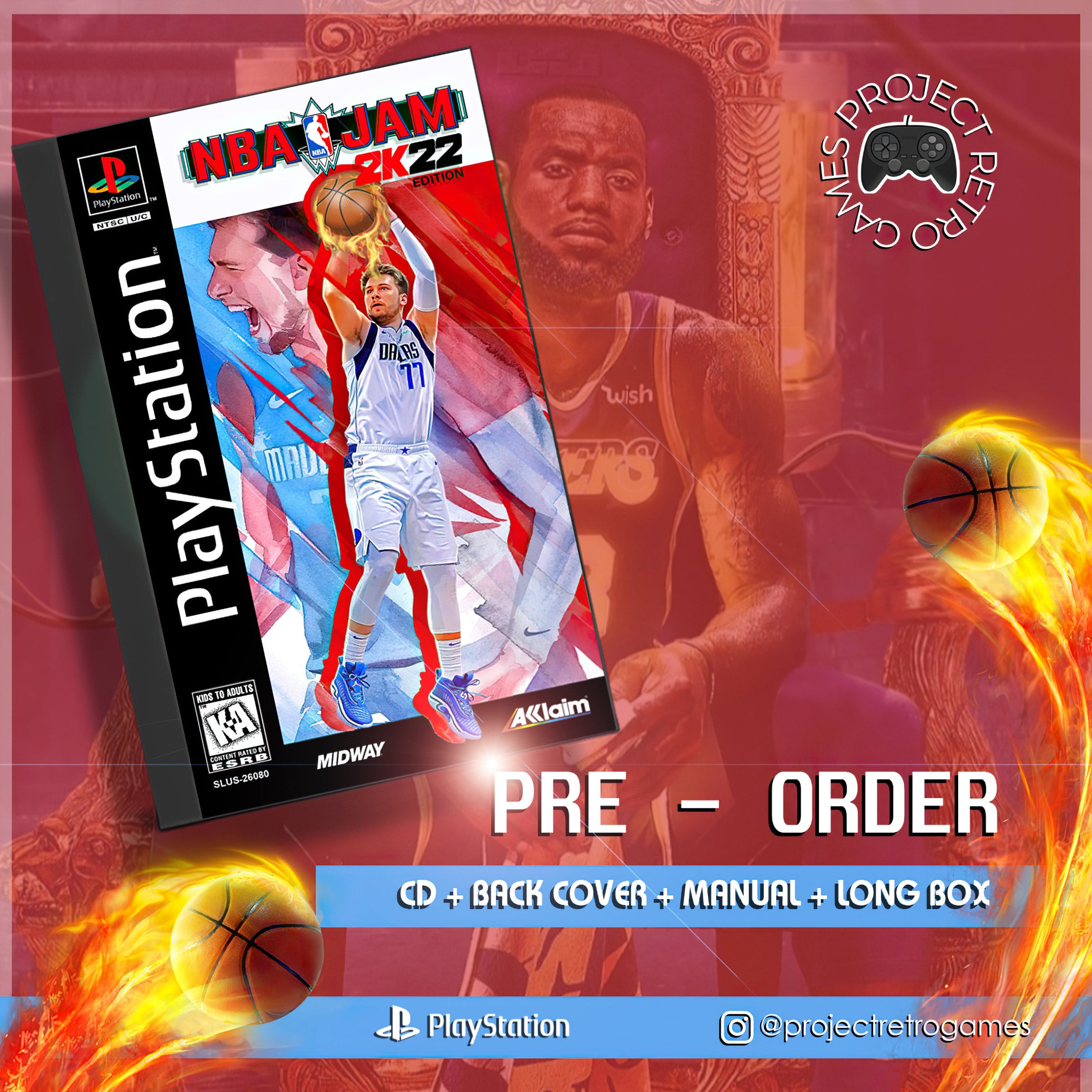 NBA 2022 Project retro games