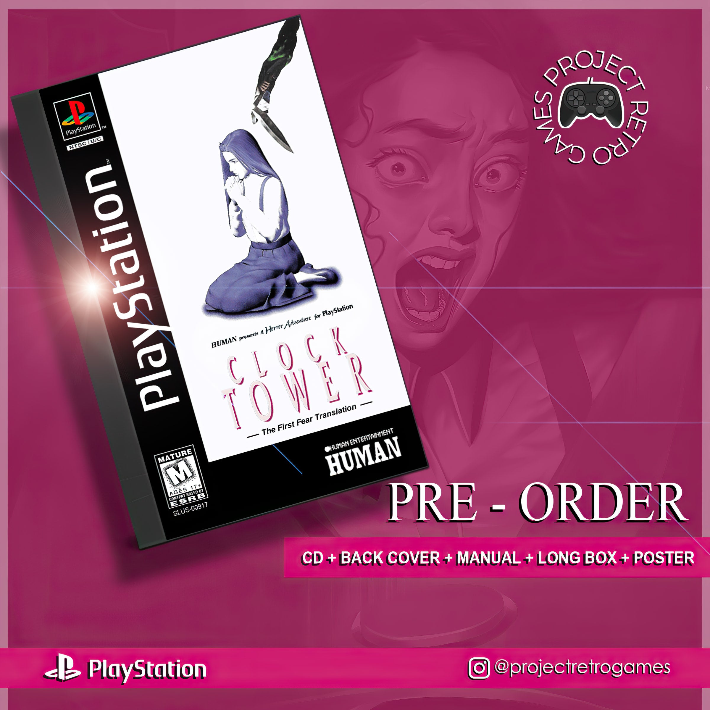 Clock tower the shop first fear ps1